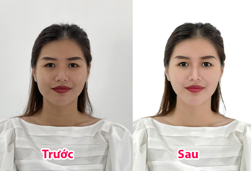 Chỉnh ảnh thẻ online lấy liền